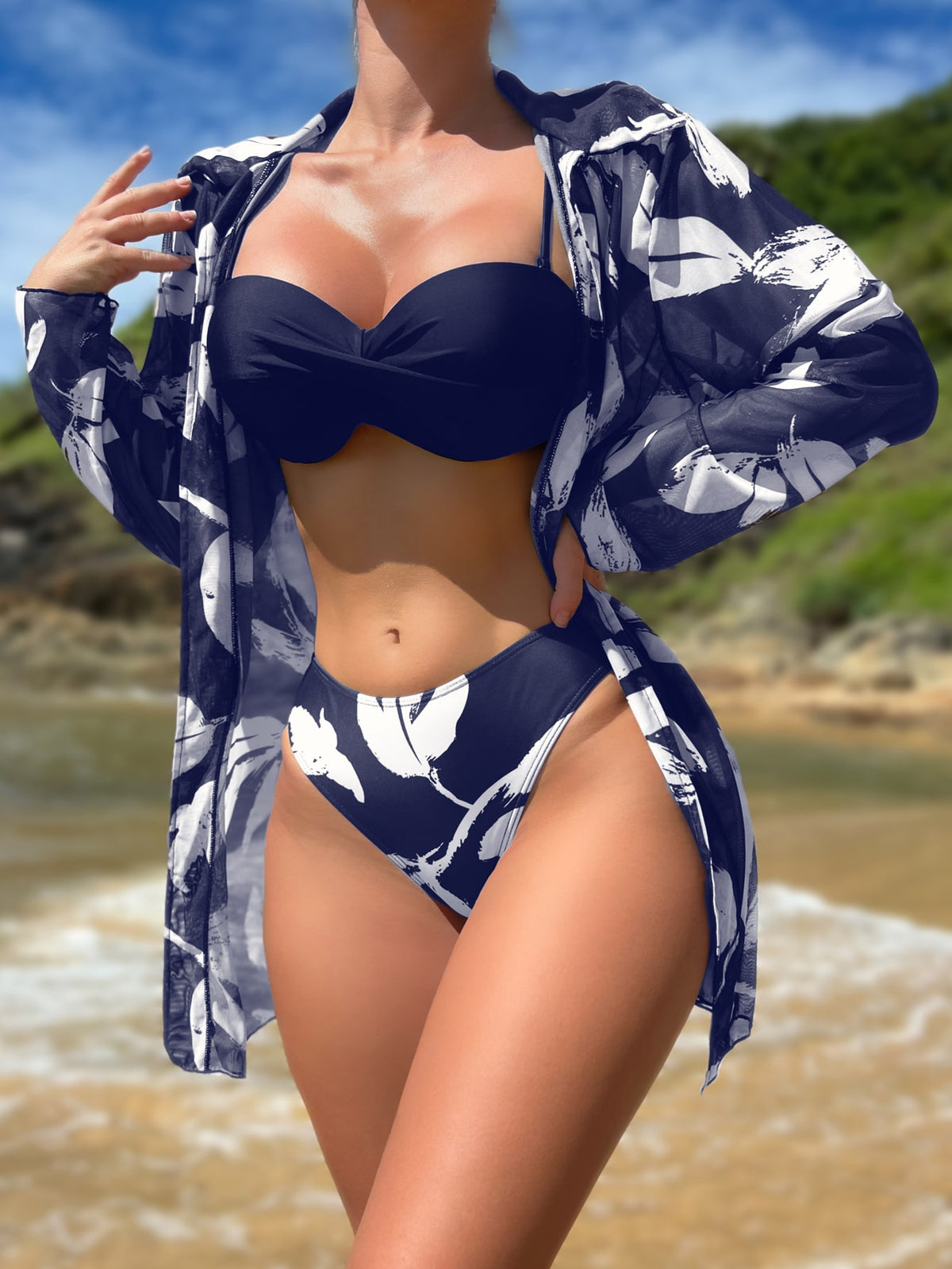 Biquíni com Saída de praia Priscilla