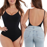 Body Modelador Slim - De Alças com Costas Aberta