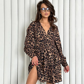 Vestido Manga Comprida Boho Chic Esmeralda