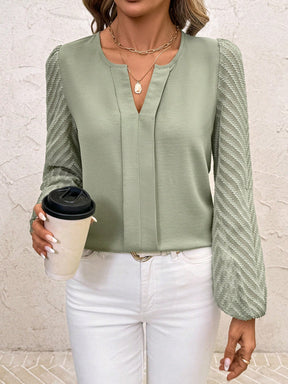 Blusa de Manga Comprida Junne