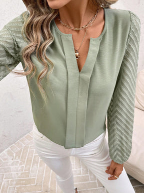 Blusa de Manga Comprida Junne