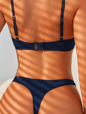Conjunto de Lingerie de Renda Maria Claudia