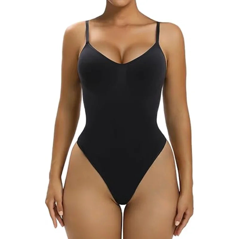 Body Modelador Slim - Costas Aberta com Alça Fina