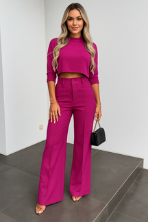 Conjunto de Calça com Blusa Manga Comprida  Ana