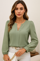 Blusa de Manga Comprida Junne