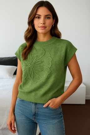 Blusa Bordado em 3D Flávia